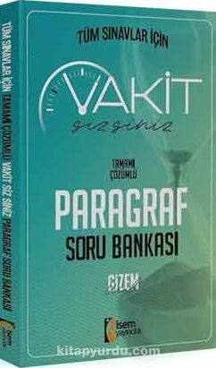 2020 KPSS VakitSizsiniz Tüm Sınavlar İçin Paragraf Tamamı Çözümlü Soru Bankası