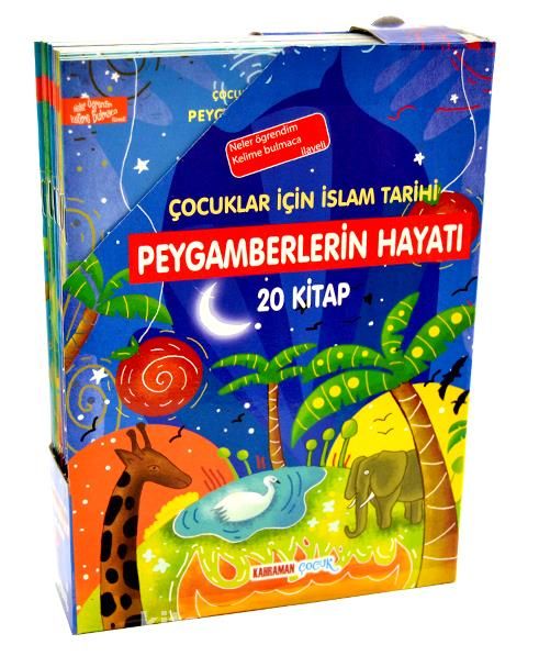 Çocuklar İçin İslam Tarihi / Peygamberlerin Hayatı (Çevirmeli 20 Kitap-Kutulu)