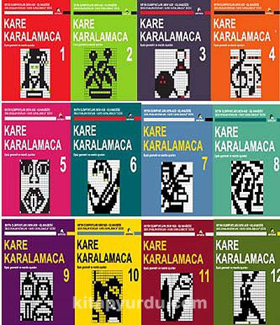 Kare Karalamaca (12 Kitap)