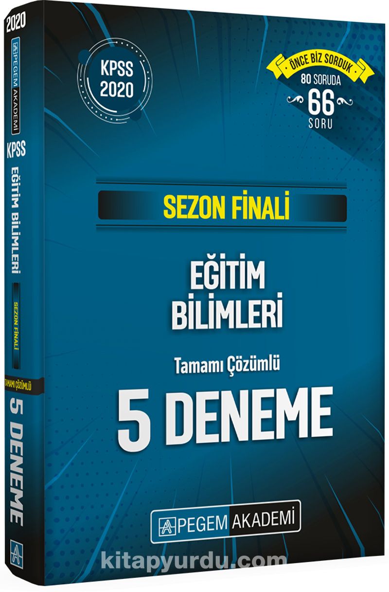 Sezon Finali Eğitim Bilimleri Tamamı Çözümlü 5 Deneme