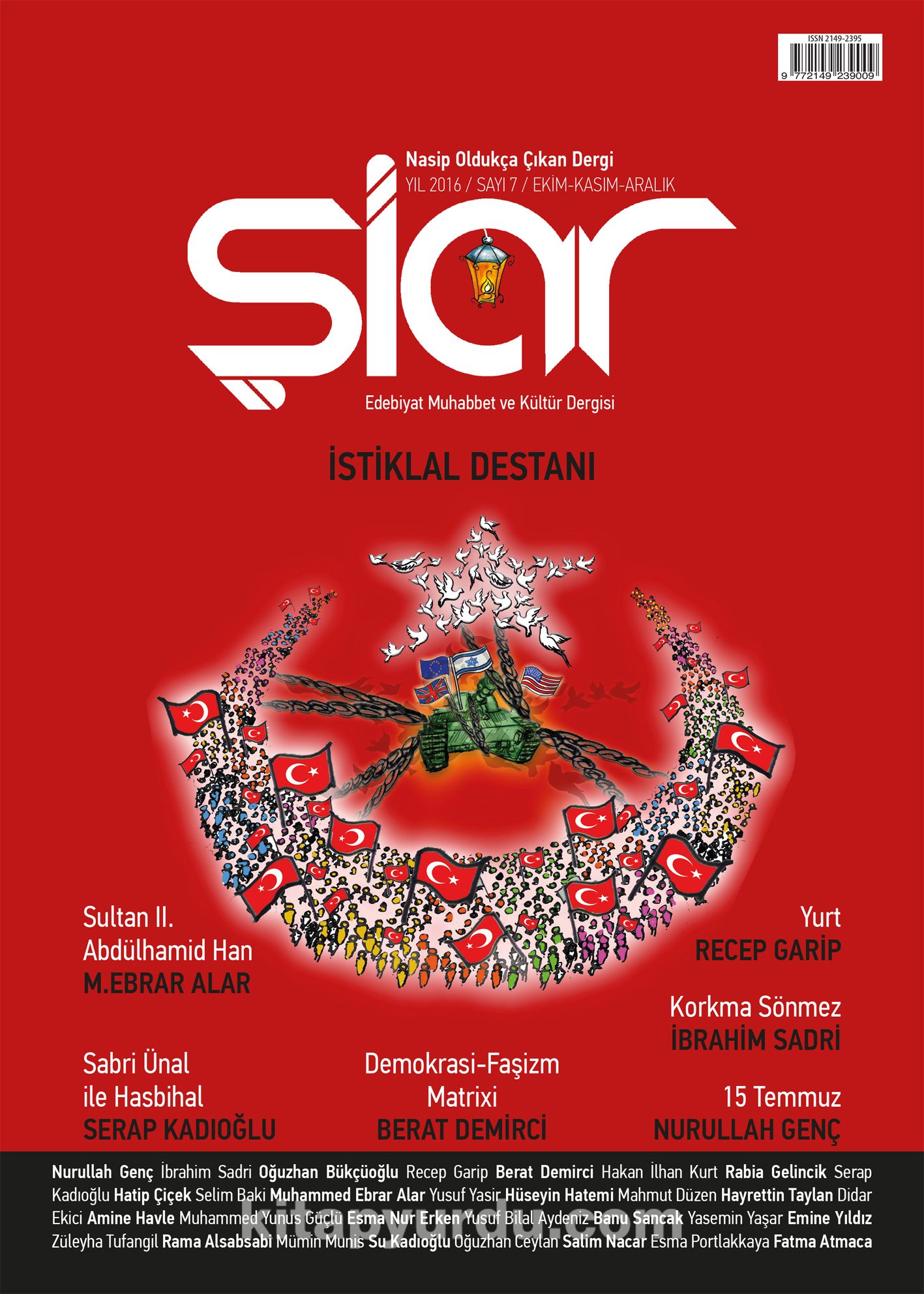 Şiar Dergisi Sayı:7 Ekim-Kasım-Aralık 2016