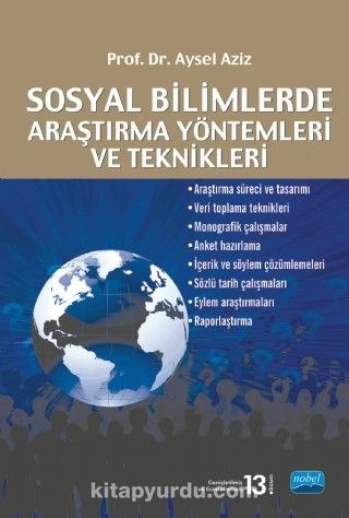 Sosyal Bilimlerde Araştırma Yöntemleri ve Teknikleri