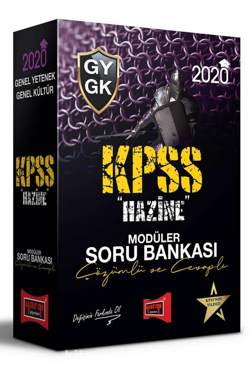 2020 KPSS Genel Yetenek Genel Kültür Hazine Çözümlü ve Cevaplı Modüler Soru Bankası Seti