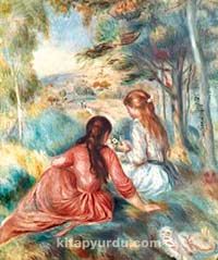 Çalılıklarda / Pierre Auguste Renoir (RPA 006-60x75) (Çerçevesiz)