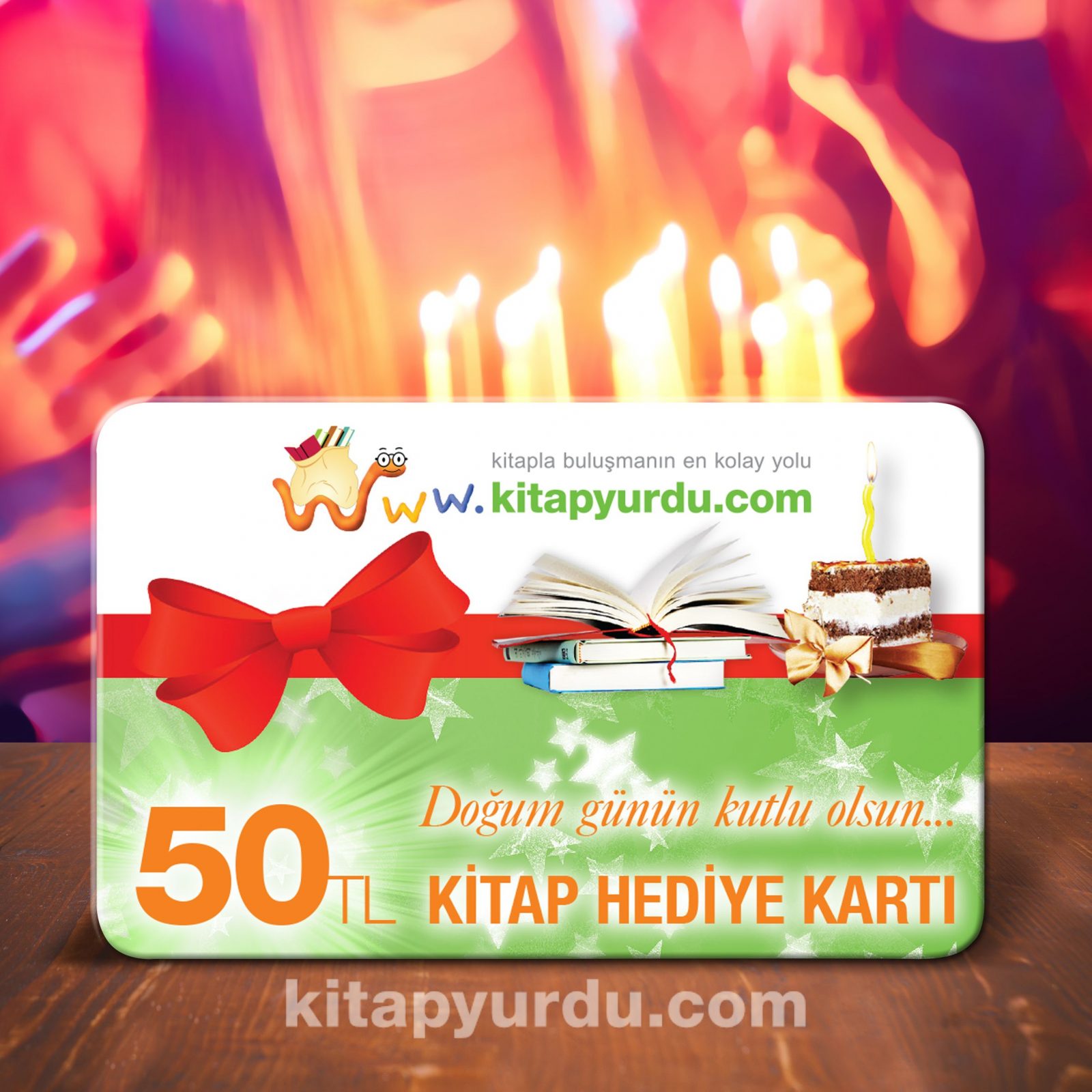 Doğum Günü Kitap Hediye Kartı (50 TL)