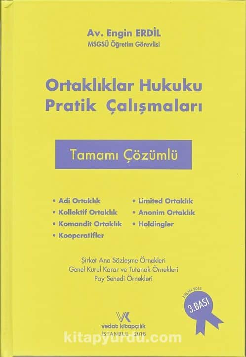 Ortaklıklar Hukuku Pratik Çalışmaları