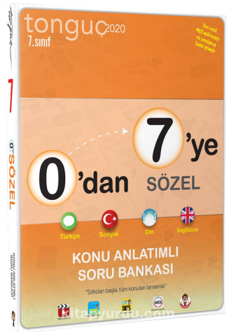 0’dan 7’ye Sözel Konu Anlatımlı Soru Bankası