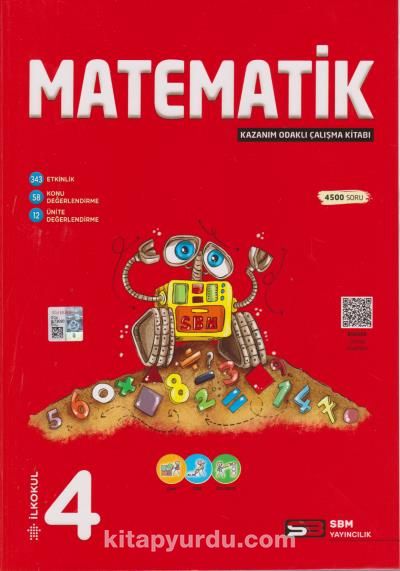 4. Sınıf Matematik Kazanım Odaklı Çalışma Kitabı