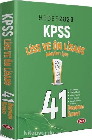 2020 KPSS Lise ve Önlisans 41 Deneme Sınavı