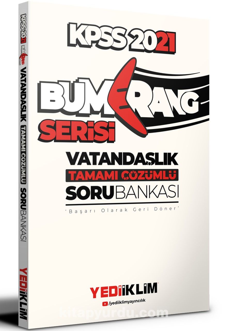 2021 KPSS Genel Kültür Bumerang Vatandaşlık Tamamı Çözümlü Soru Bankası