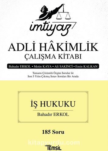 İmtiyaz Adli Hakimlik Çalışma Kitabı İş Hukuku