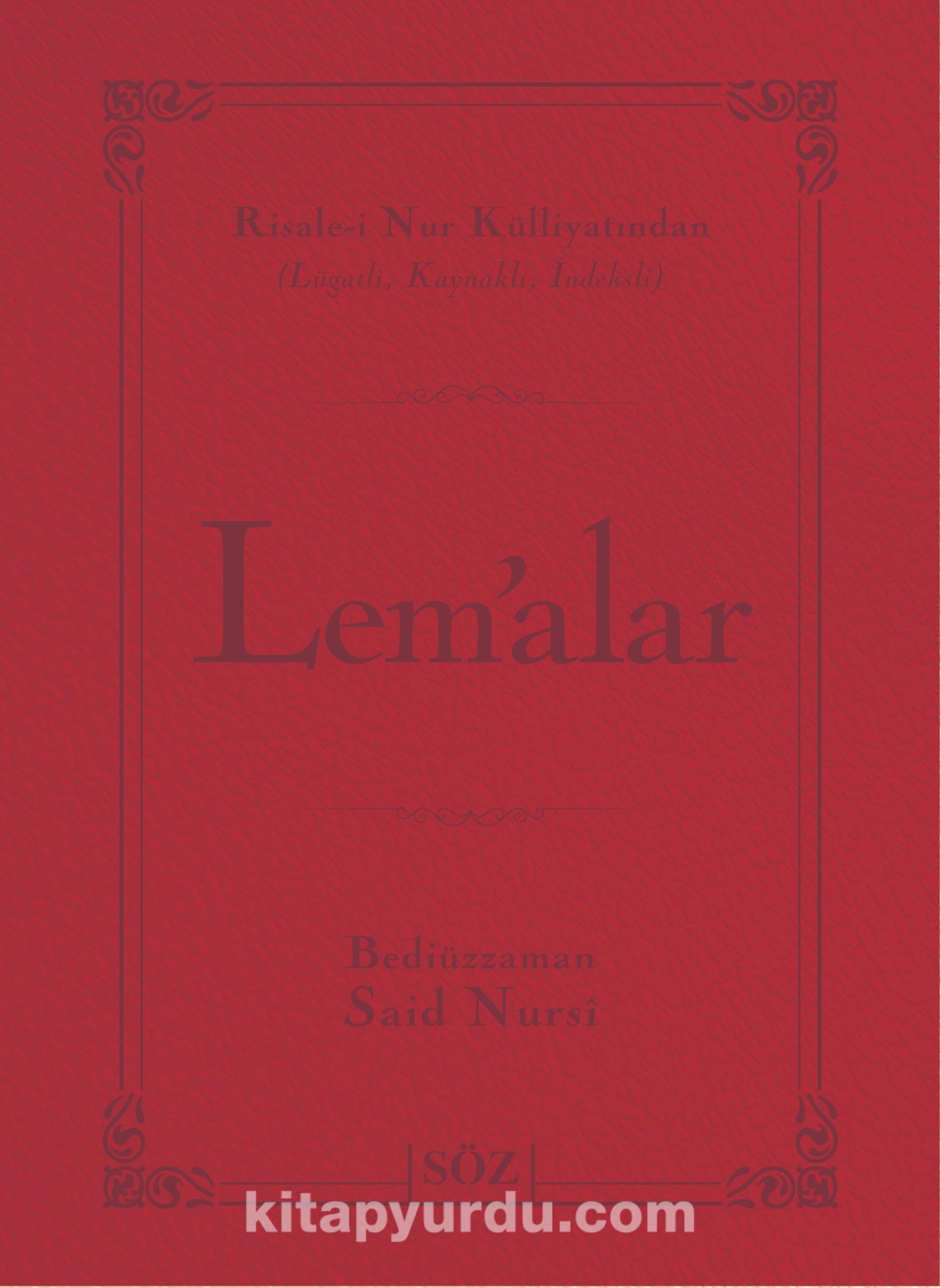 Lem'alar (Şamua, İki Renk, İthal Termo Deri Cilt) (Çanta Boy)