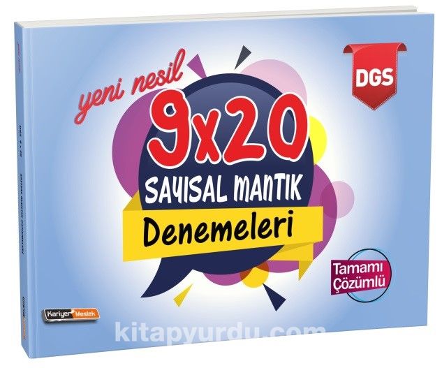 2021 DGS Yeni Nesil Tamamı Çözümlü 9x20 Sayısal Mantık Denemeleri