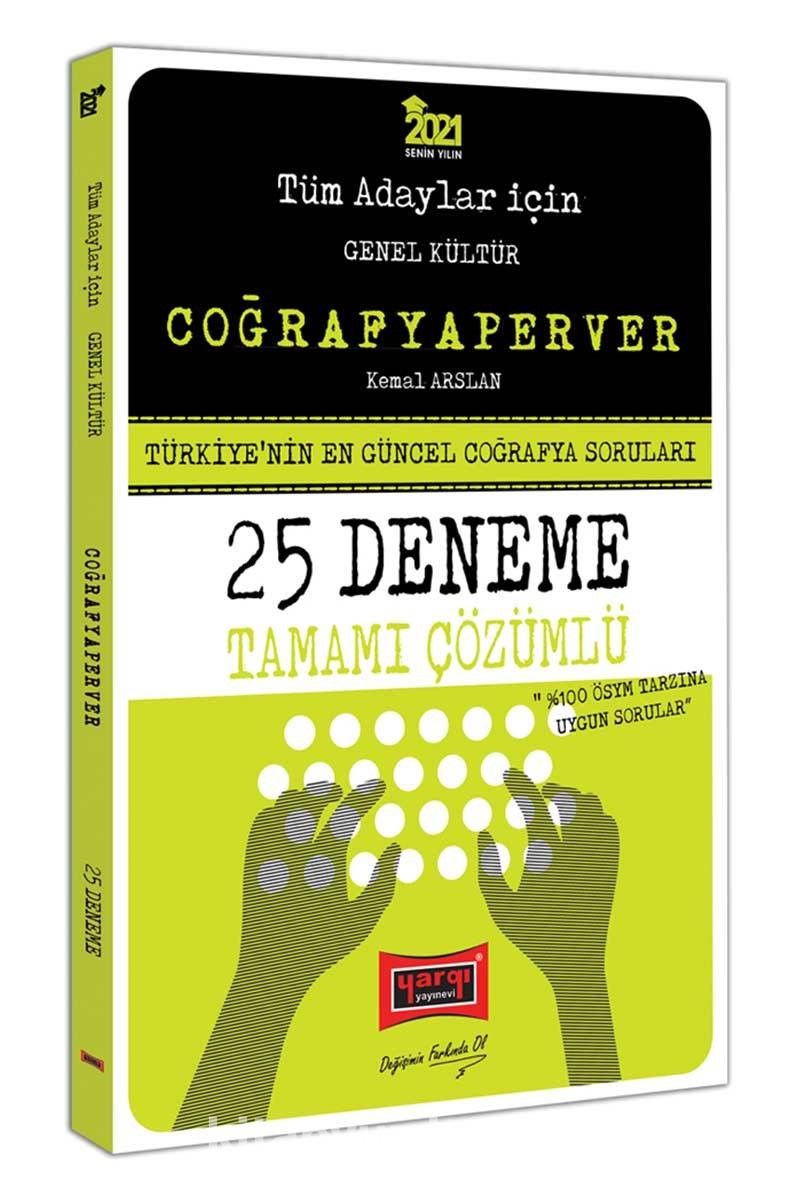 2021 Tüm Adaylar İçin Coğrafyaperver Tamamı Çözümlü 25 Deneme