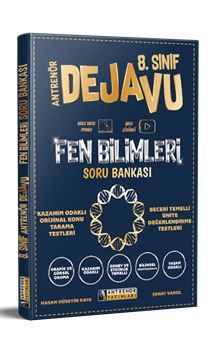 8. Sınıf Dejavu Fen Bilimleri Soru Bankası