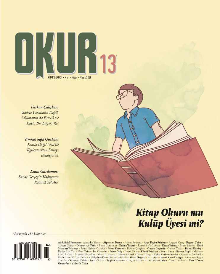 Okur Kitap Dergisi Sayı 13 Mart-Nisan-Mayıs 2020