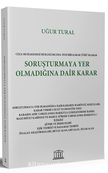 Soruşturmaya Yer Olmadığına Dair Karar