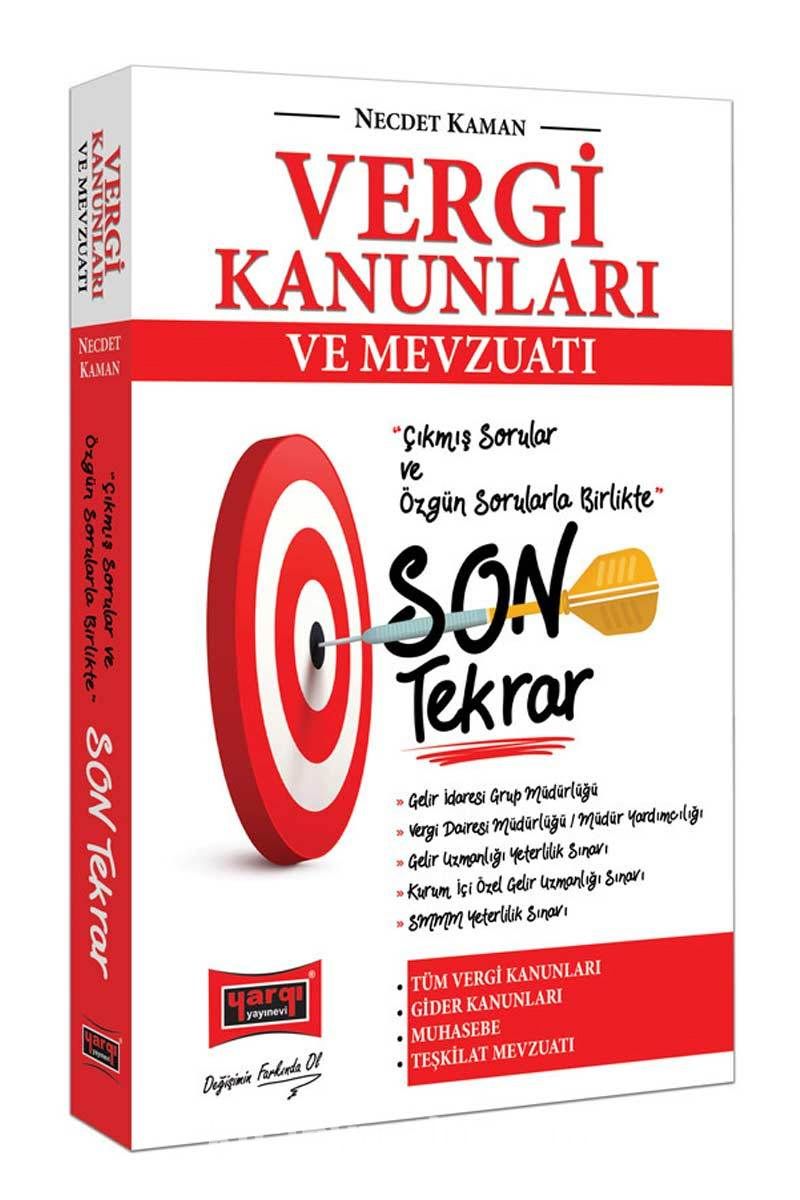 Vergi Kanunları ve Mevzuatı Son Tekrar