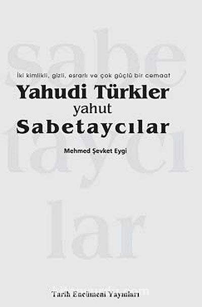 Yahudi Türkler yahut Sabetaycılar