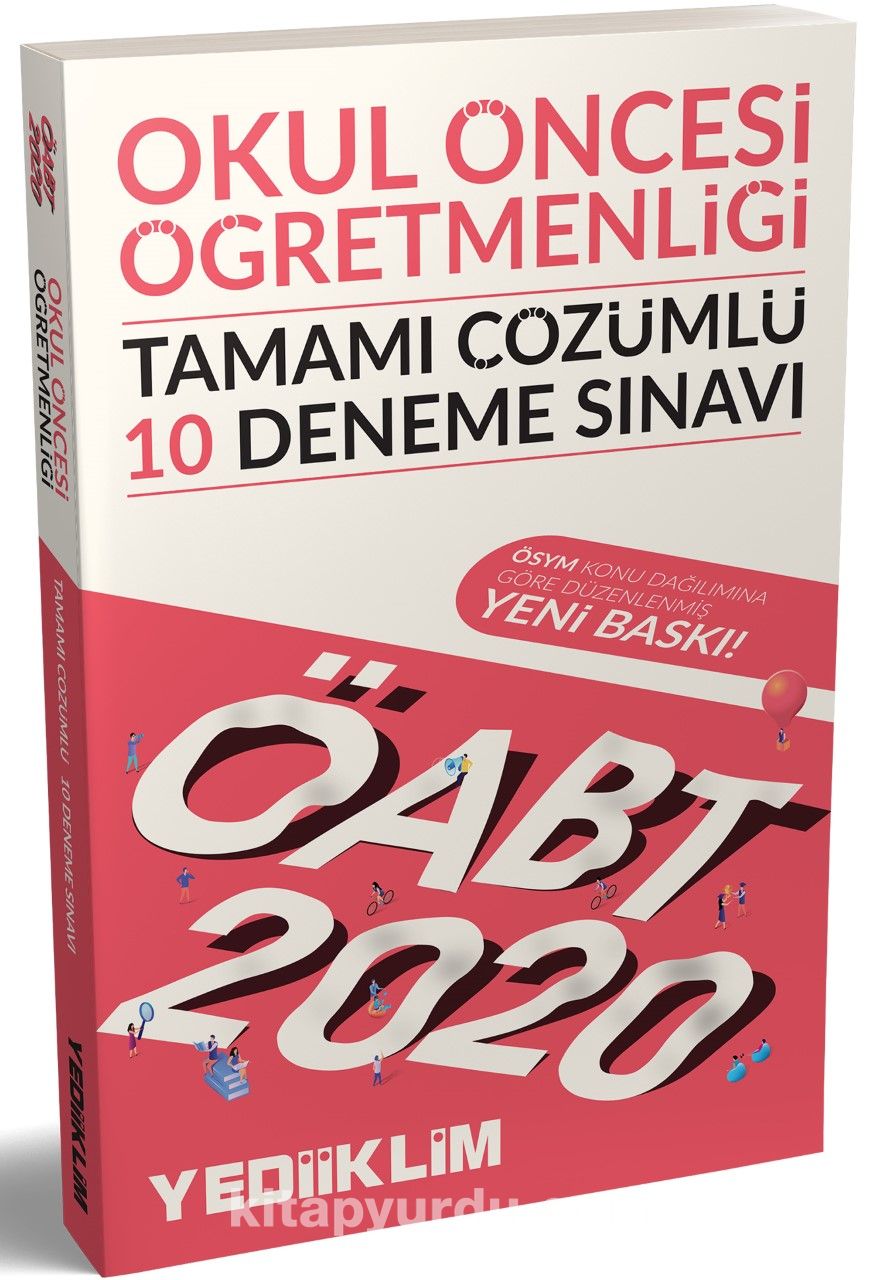 2020 ÖABT Okul Öncesi Öğretmenliği Tamamı Çözümlü 10 Deneme  Sınavı