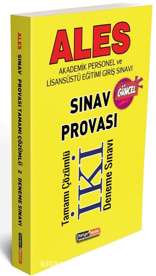 2021 ALES Sınav Provası Tamamı Çözümlü 2 Deneme Sınavı