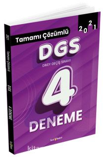 2021 DGS 4 Deneme Tamamı Çözümlü