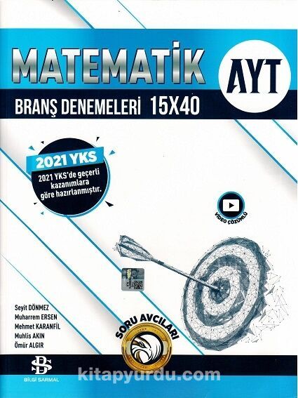 AYT Matematik 15 x 40 Branş Denemeleri