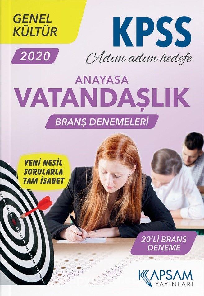 KPSS Genel Kültür Vatandaşlık (Anayasa) Branş Denemeleri 20 Deneme