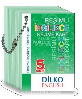 5. Sınıf Resimli İngilizce Kelime Kartı