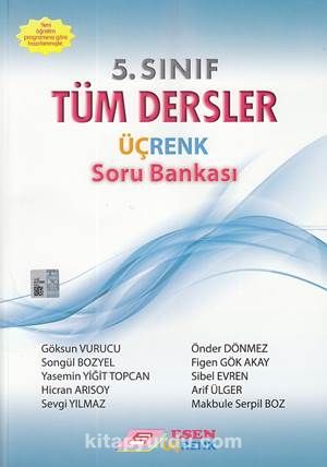 5. Sınıf Tüm Dersler Üçrenk Soru Bankası