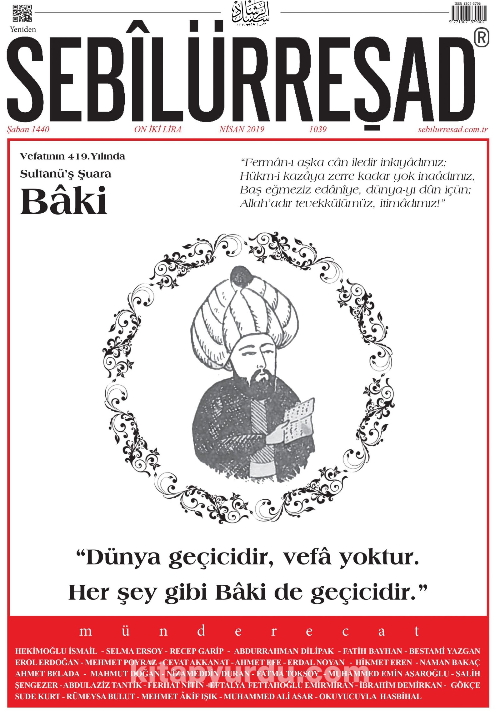 Sebilürreşad Dergisi Sayı:1039 Nisan 2019