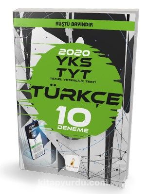 YKS TYT 2020 Türkçe Dijital Çözümlü 10 Deneme Sınavı