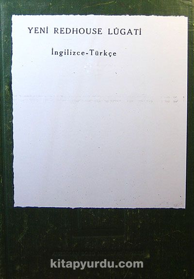 Yeni Redhouse Lügati 1953 Baskısı (İngilizce-Türkçe) (6-A-8)