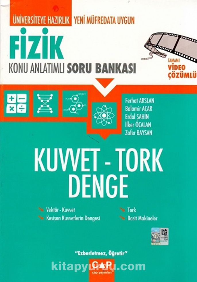 Fizik Kuvvet Tork Denge Konu Anlatımlı Soru Bankası