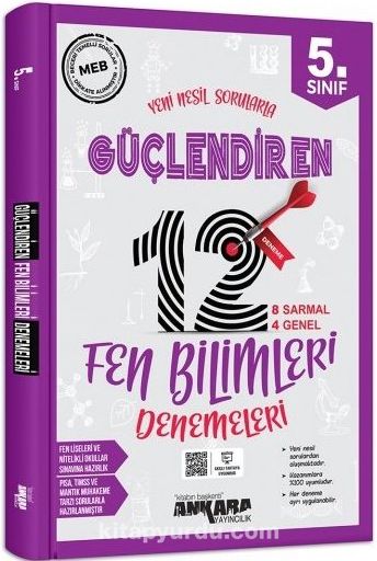 5. Sınıf Fen Bilimleri 12 Güçlendiren Deneme