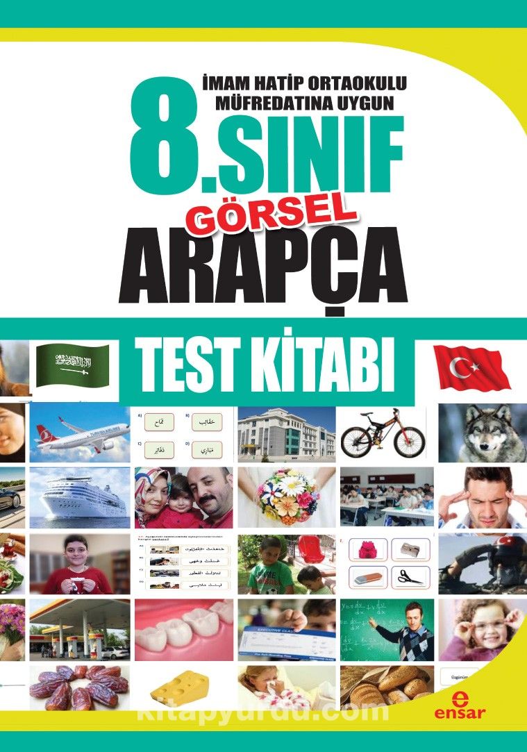 8. Sınıf Görsel Arapça Test Kitabı