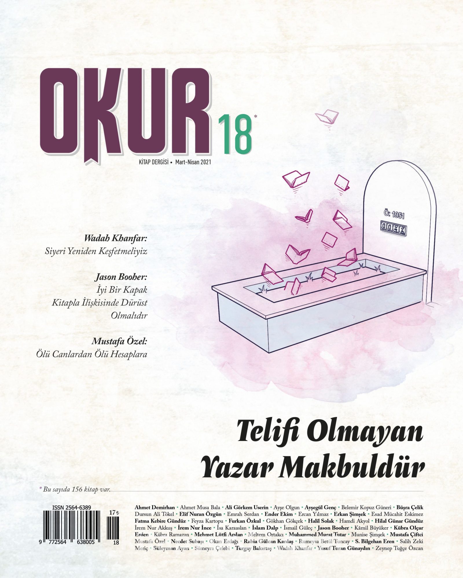 Okur Kitap Dergisi Sayı: 18 Mart-Nisan 2021