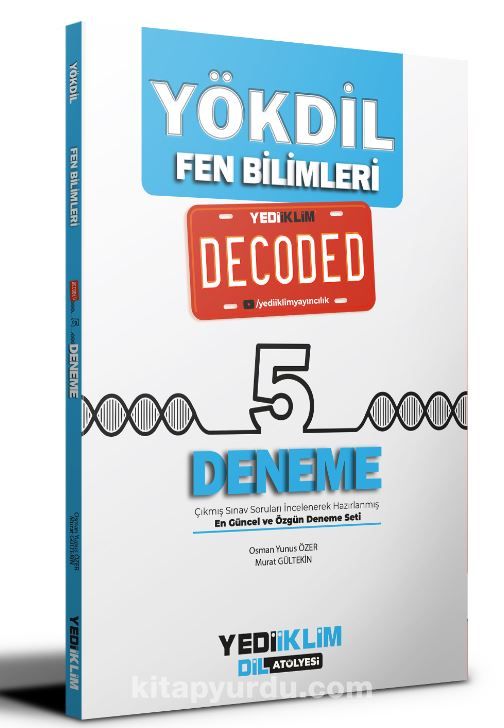 YÖKDİL Fen Bilimleri Decoded 5 Deneme