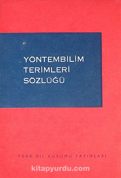 Yöntembilim Terimleri Sözlüğü (1-A-10)