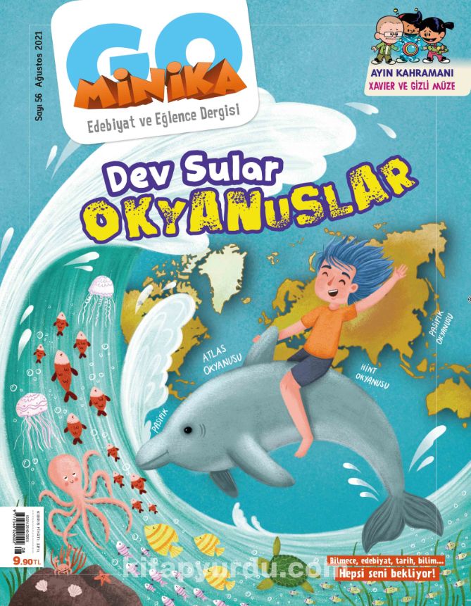 minikaGO Aylık Çocuk Dergisi Sayı: 56 Ağustos 2021