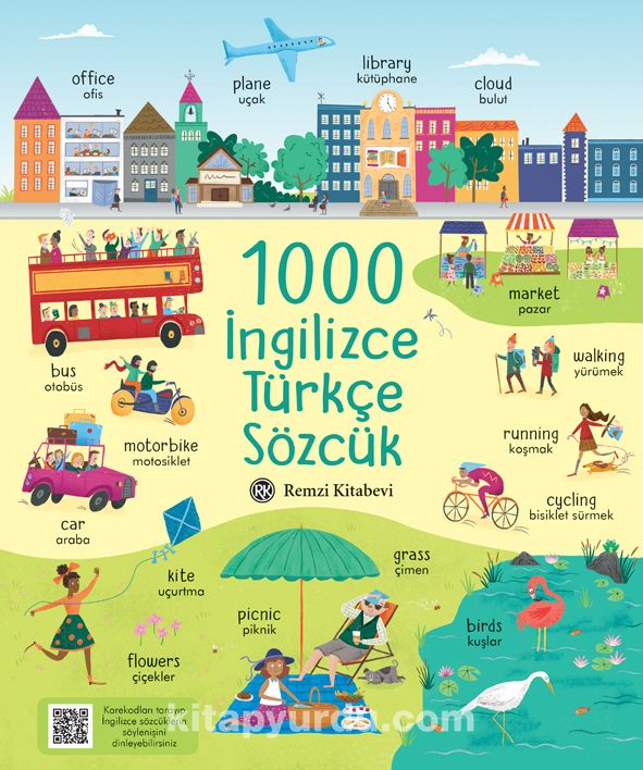 1000 İngilizce Türkçe Sözcük