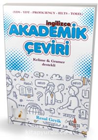 İngilizce Akademik Çeviri & Kelime - Gramer Destekli