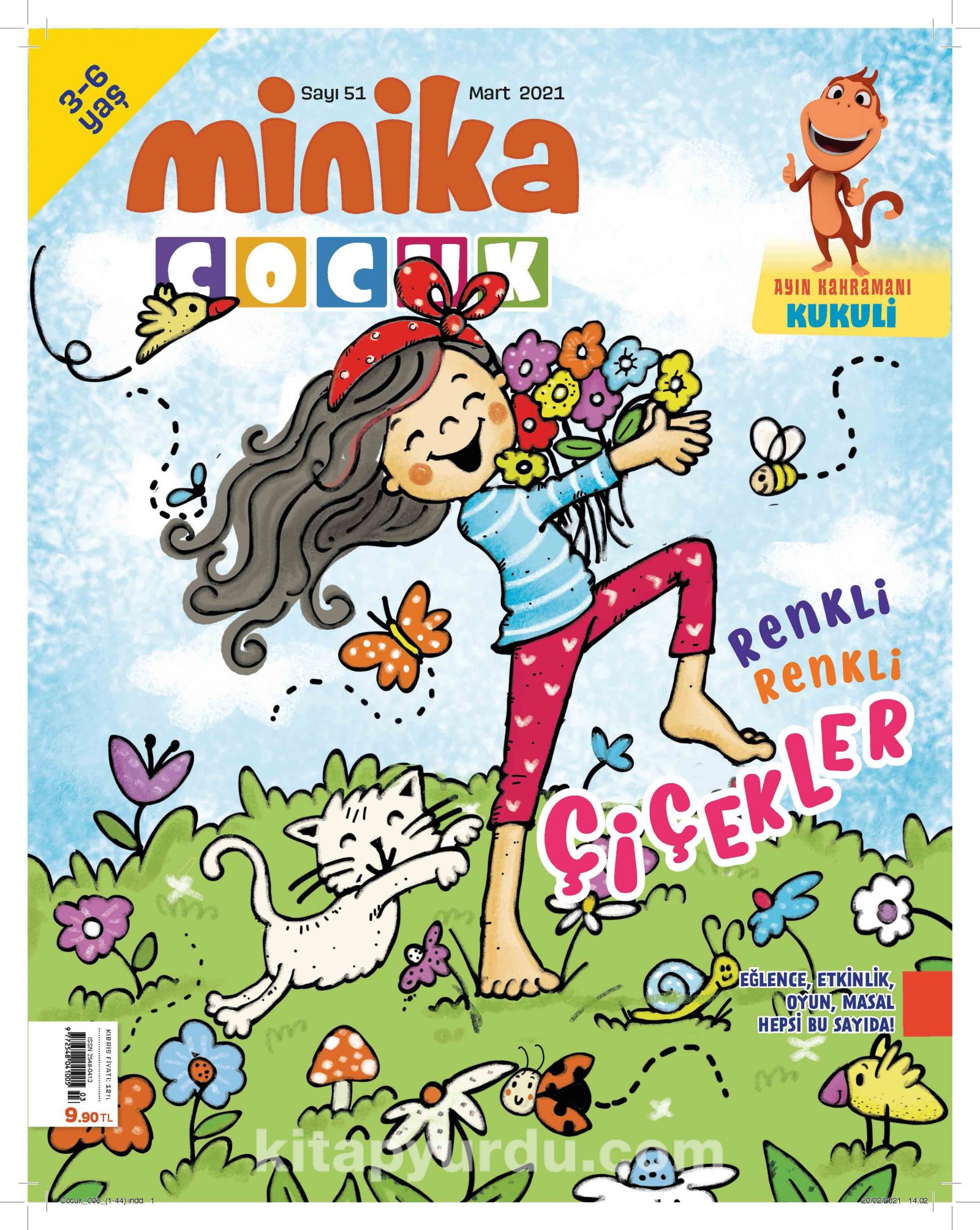 Minika Çocuk Aylık Çocuk Dergisi Sayı: 51 Mart 2021