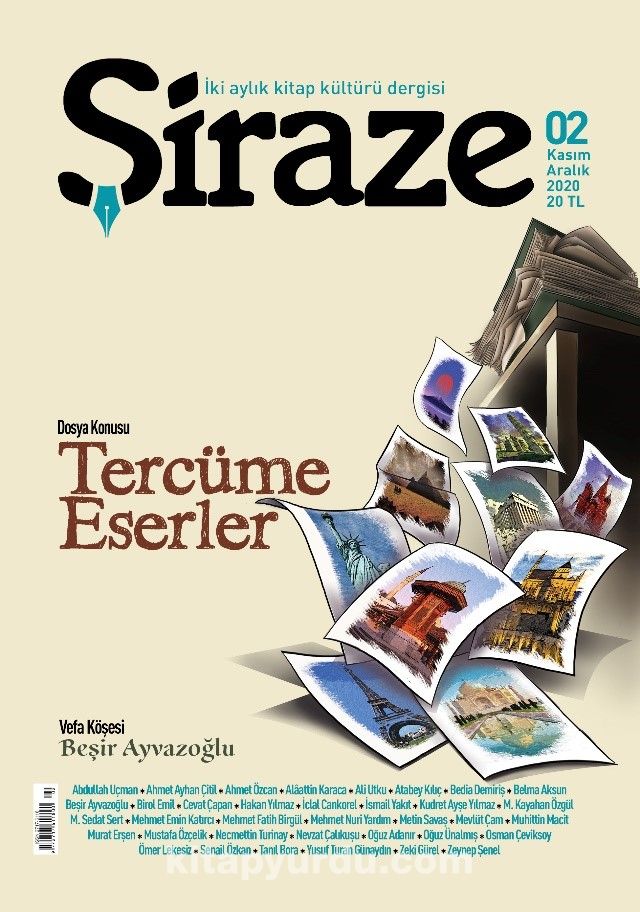 Şiraze İki Aylık Kitap Kültürü Dergisi Sayı:2 Kasım-Aralık 2020