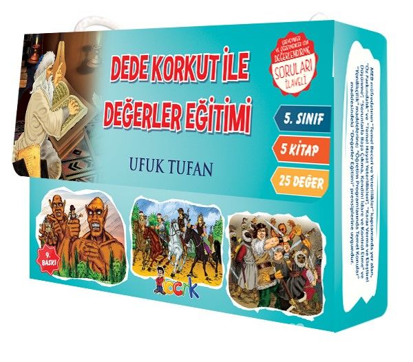 Dede Korkut’la Değerler Eğitimi (5 Kitap)