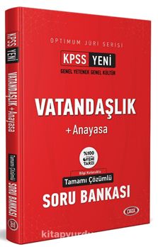 KPSS Optimum Jüri Serisi Vatandaşlık + Anayasa  Çözümlü Soru Bankası