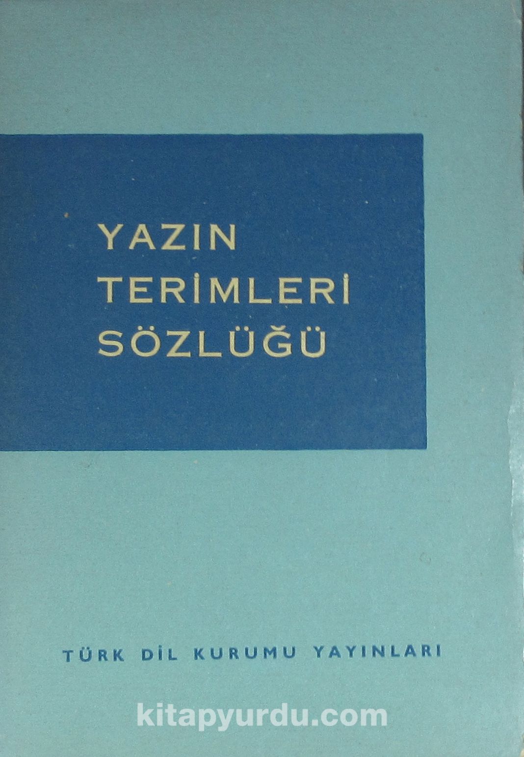 Yazın Terimleri Sözlüğü (1-I-31)