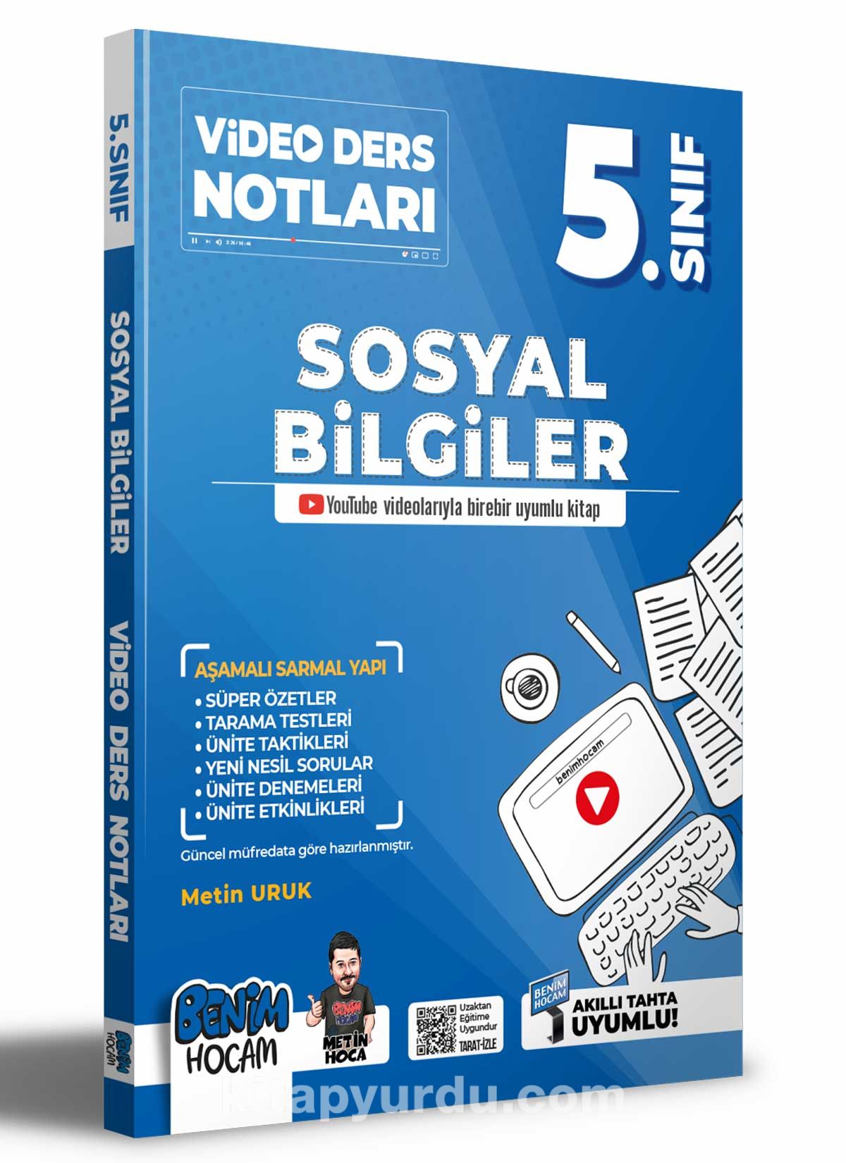 2022 5.Sınıf Sosyal Bilgiler Video Ders Notları (Konu Anlatımı)