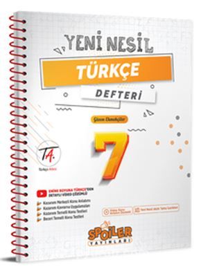 7.Sınıf Türkçe Defteri