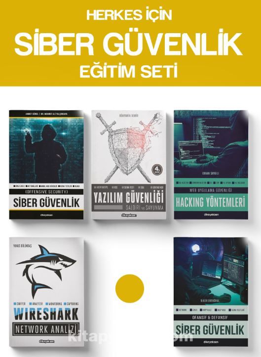 Herkes için Siber Güvenlik Eğitim Seti (5 Kitap)